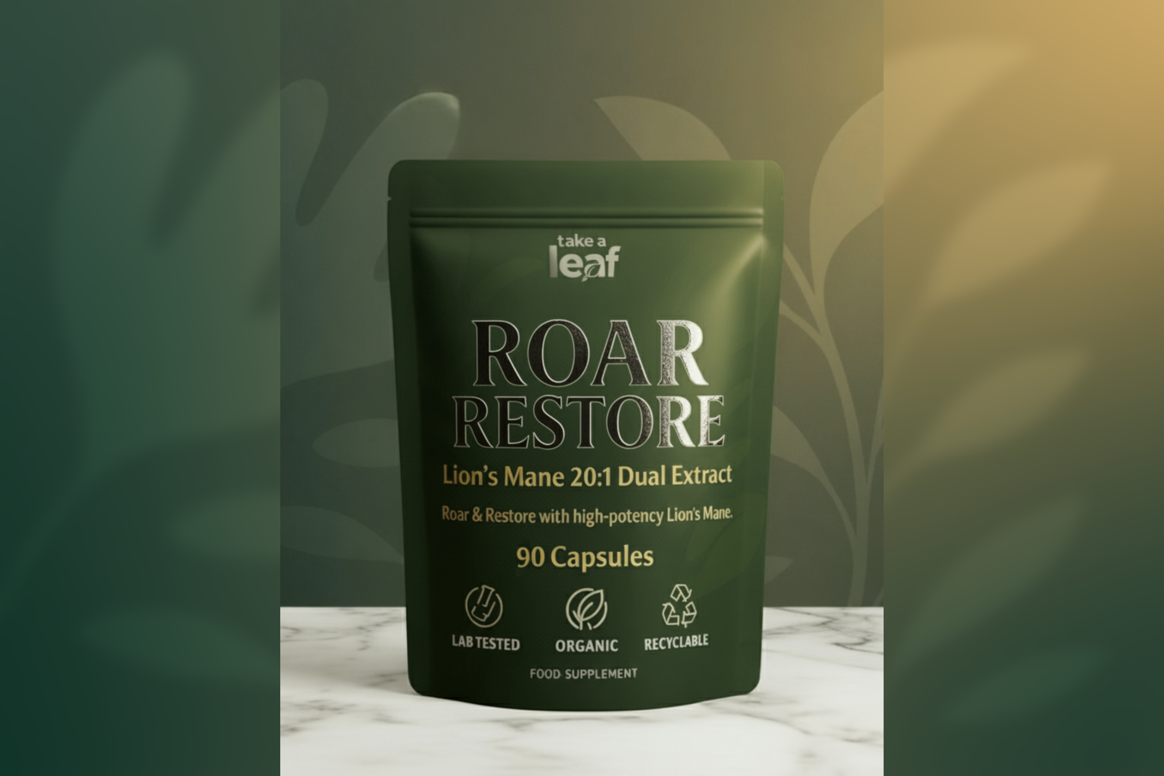 Roar Restore – Lion's Mane 20:1 Dual Extract